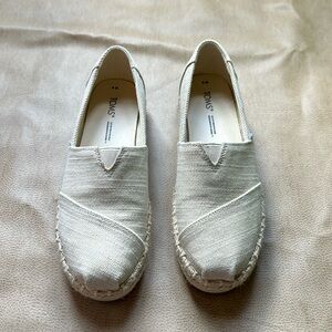 Women’s TOMS Alpargata Platform Rope Size 6